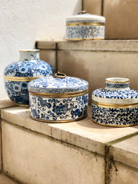 12 Round Ceramic Box