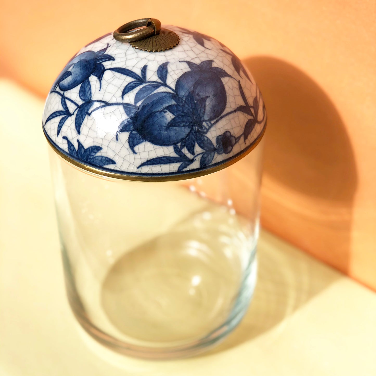 Glass Jar with Ceramic Lid