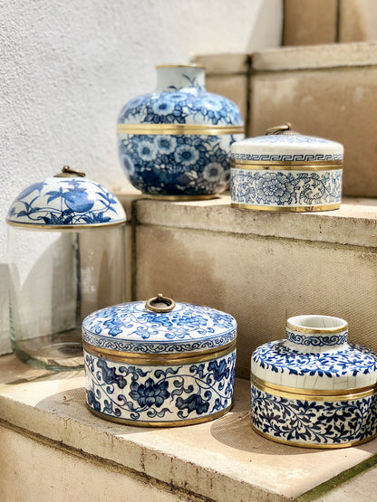 Glass Jar with Ceramic Lid