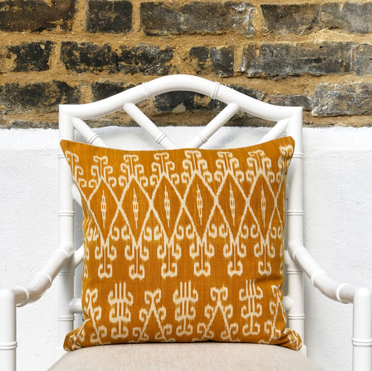 Ikat Cushion Cover - Rote Turmeric