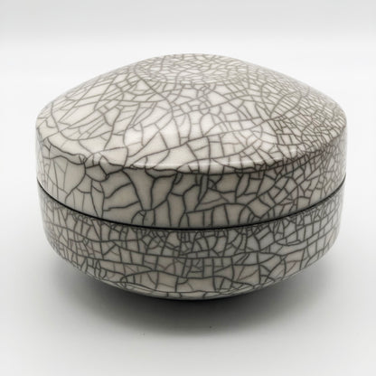 White Raku Box