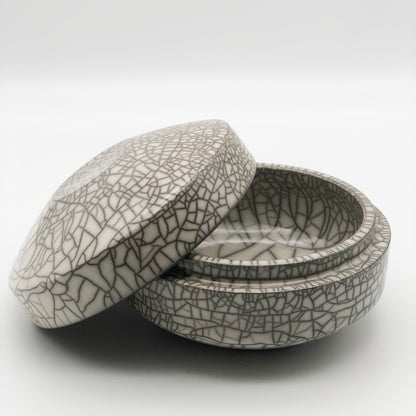 White Raku Box